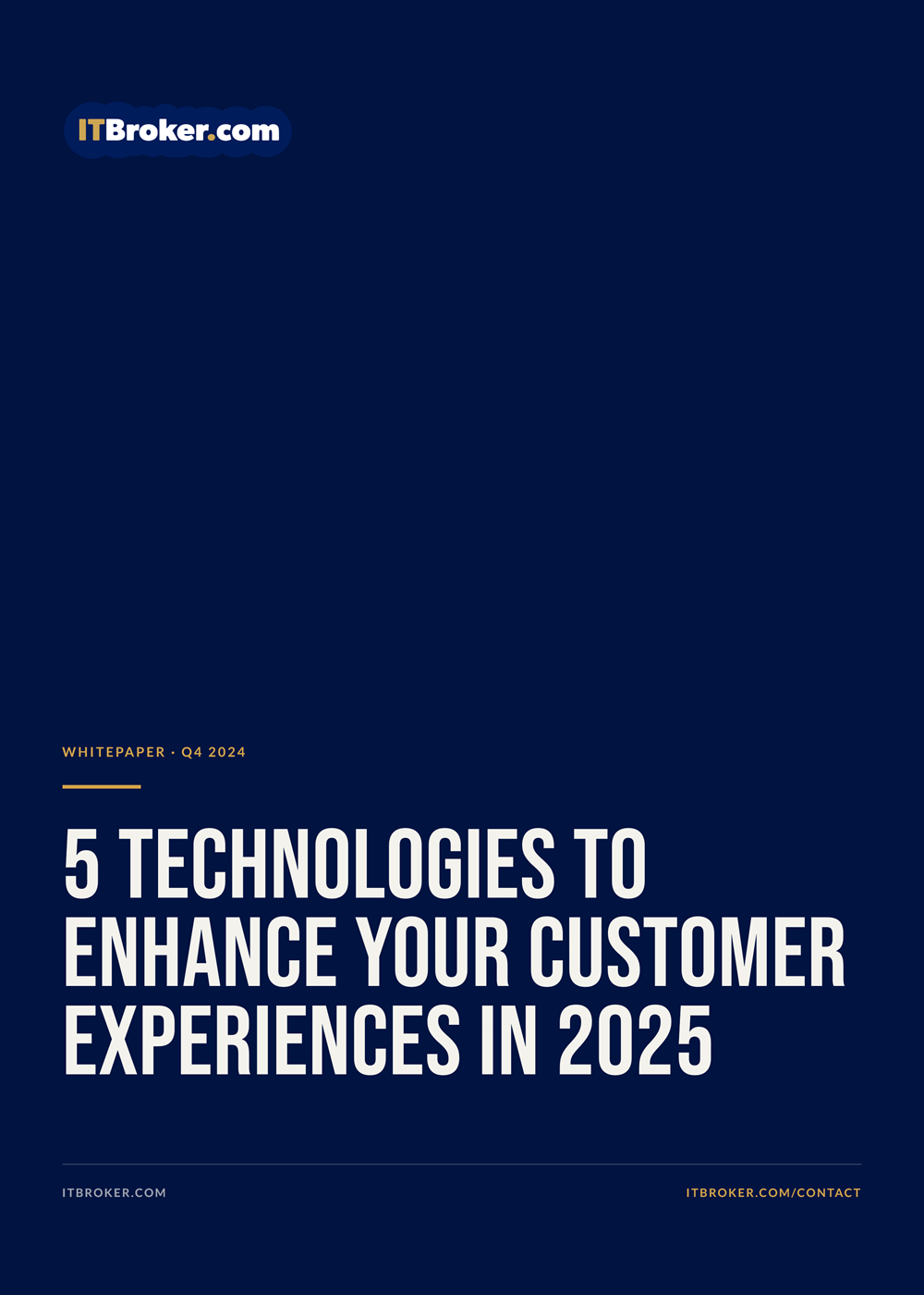 5 Technologies to Enhance Your Customer Experiences in 2025 cover