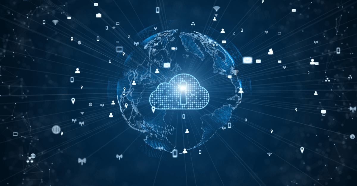 A cloud symbol representing the future of business, emphasizing innovation and digital transformation in the corporate world.