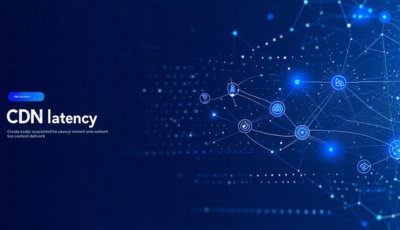 The image emphasizes that CND latency is essential for cloud success.