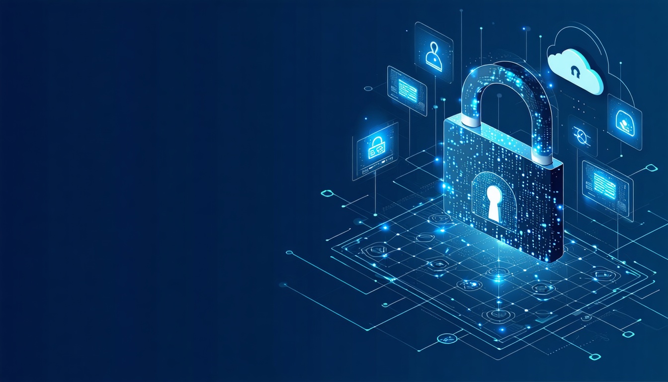Image illustrating steps to safeguard data with a data breach insurance policy for enhanced security and protection.