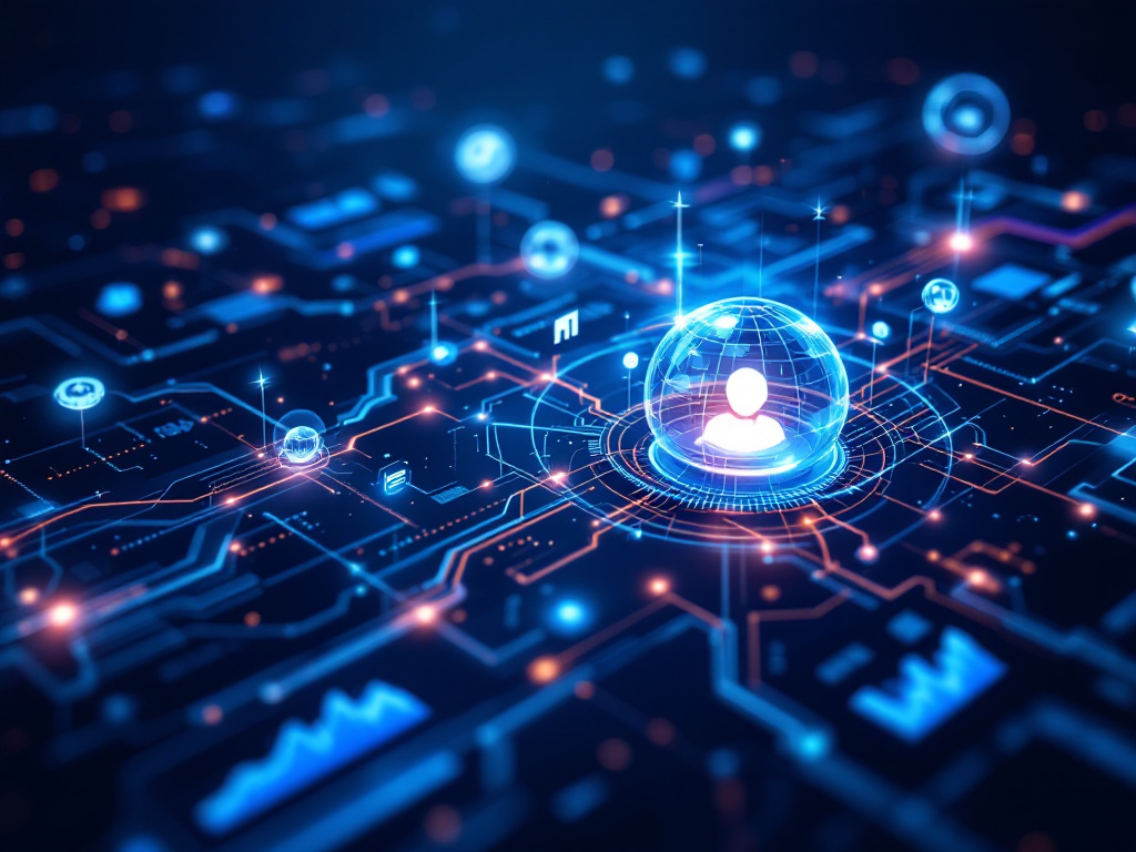 Image depicting the future of cybersecurity, exploring upcoming trends and innovations in the industry.