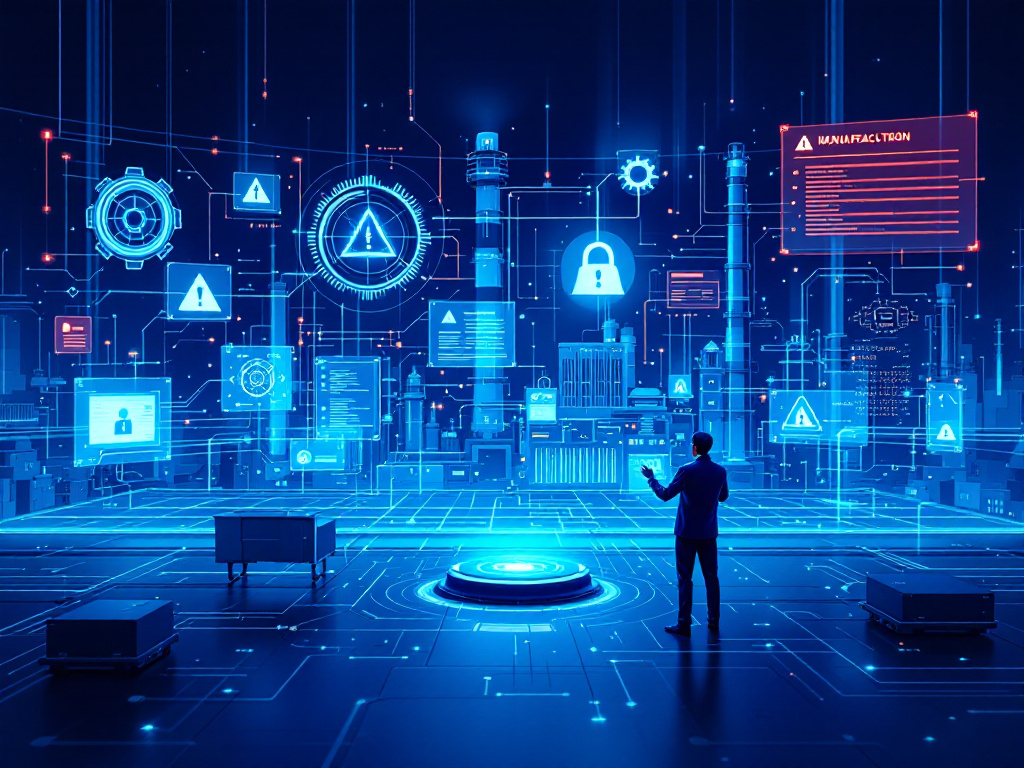 A man stands in a vibrant cyber city, surrounded by advanced technology and futuristic architecture.