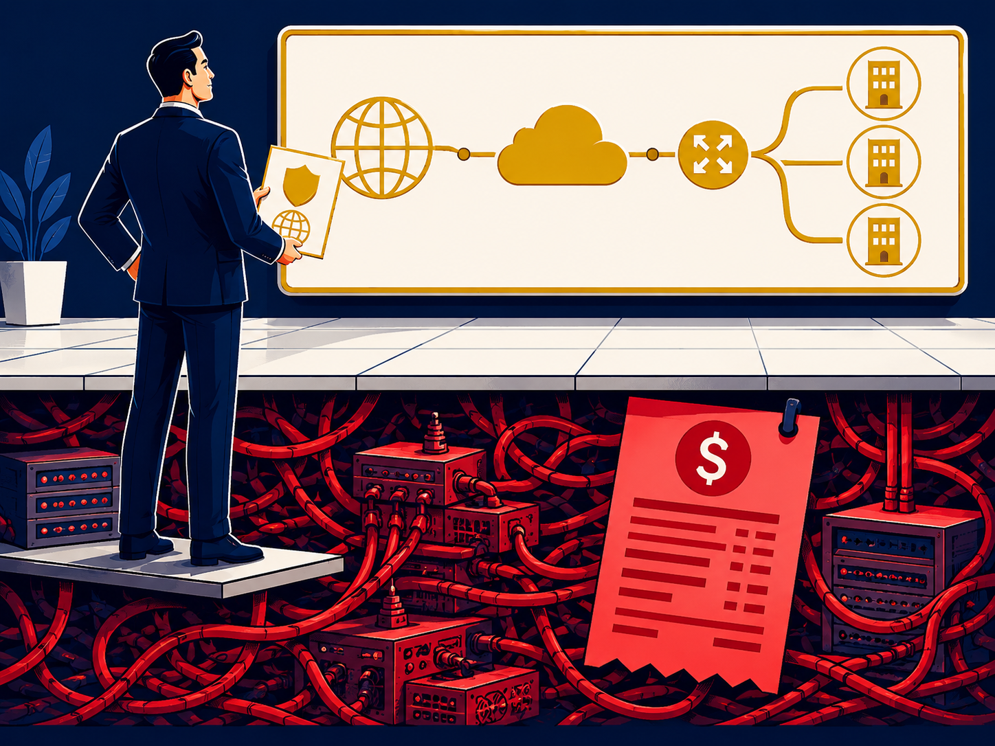 SD-WAN Fixed the Symptom. You're Still Paying for the Disease.