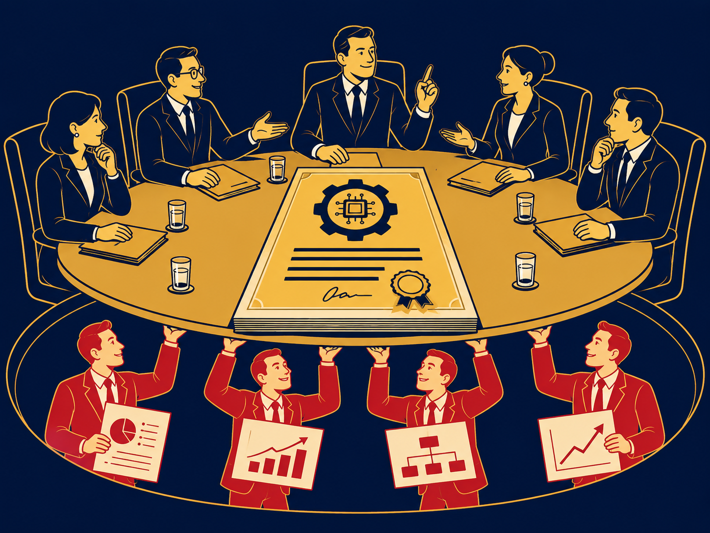 When Your Board Says "AI Efficiency" — Whose Problem Is That Solving?