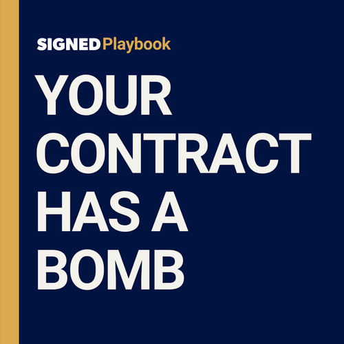 Playbook: The Hidden Bomb in your Contracts