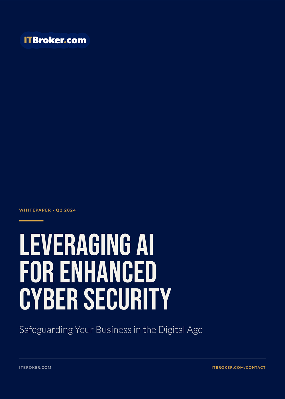 Leverage AI to Safeguard Your Business in the Digital Age cover