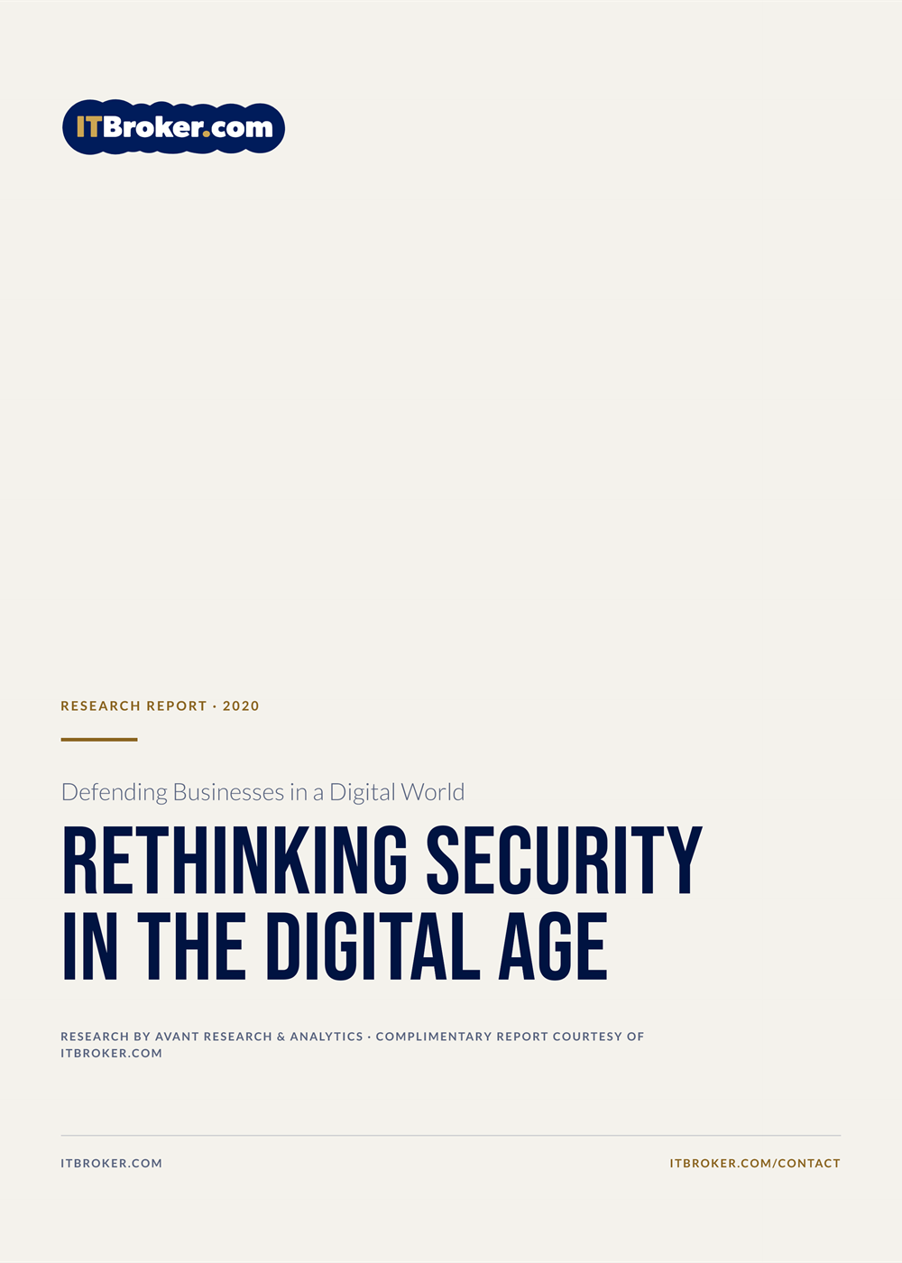 Rethinking Security in the Digital Age cover