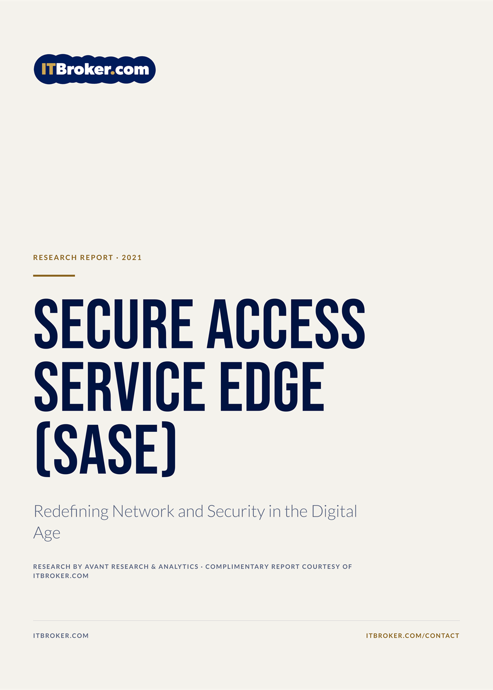 Secure Access Service Edge (SASE): Redefining Security cover